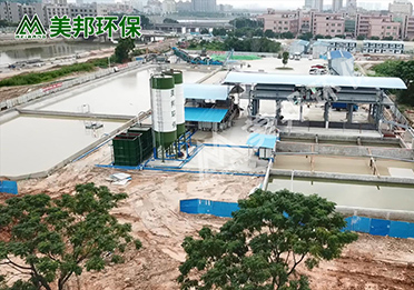 東莞河道淤泥脫水現(xiàn)場